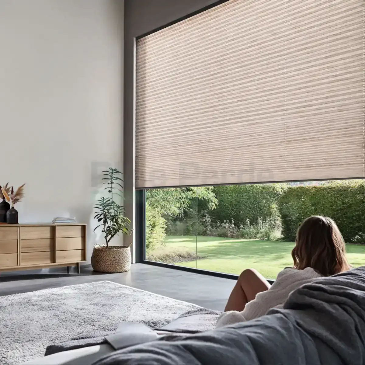 Düet perde fransız balkon — az yer kaplayan düet model